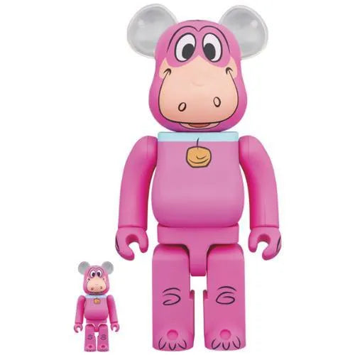 BEARBRICK 100% 400% THE FLINTSTONES DINO