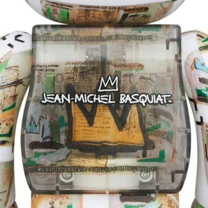 BEARBRICK 100% 400% JEAN-MICHEL BASQUIAT KING PLEASURE