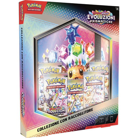 Pokémon Evoluzioni Prismatiche ITA/ENG Collezione con Album Raccoglitore