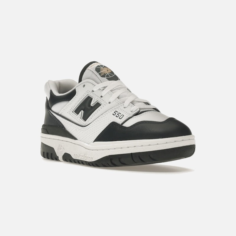 new balance 550 white dark green