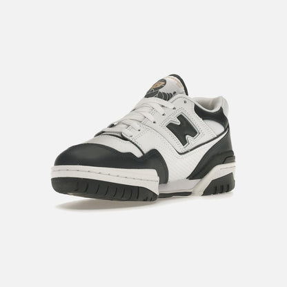 new balance 550 white dark green
