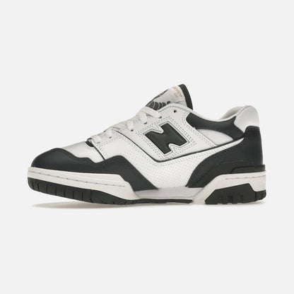 new balance 550 white dark green