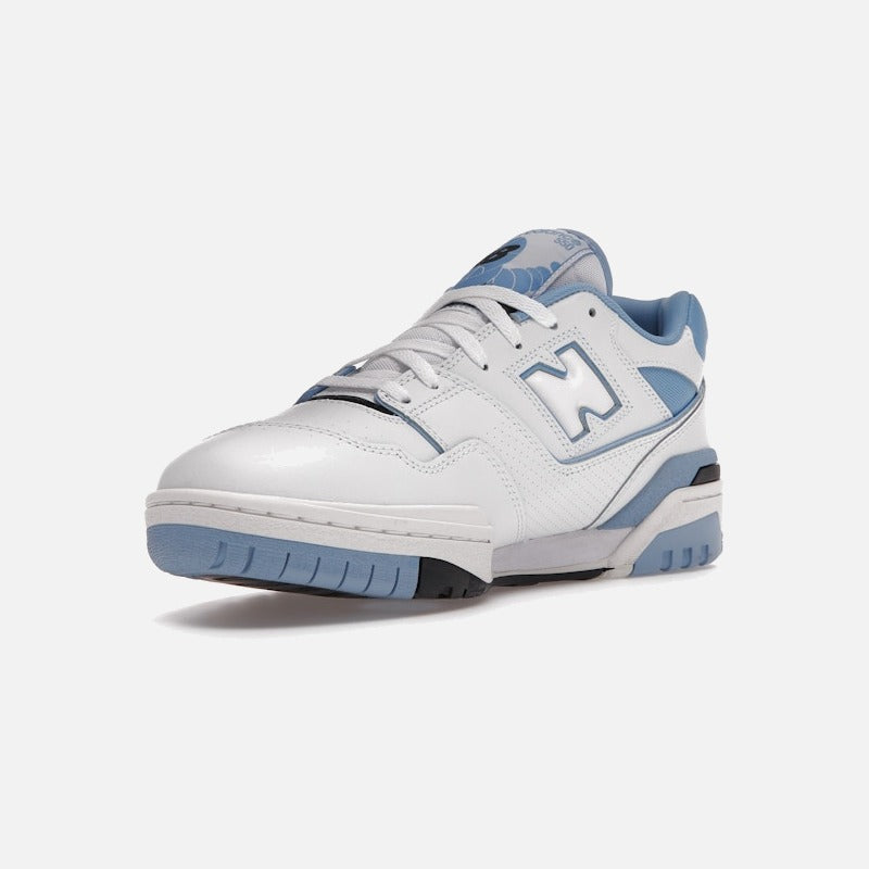 New Balance 550 Unc White University Blue