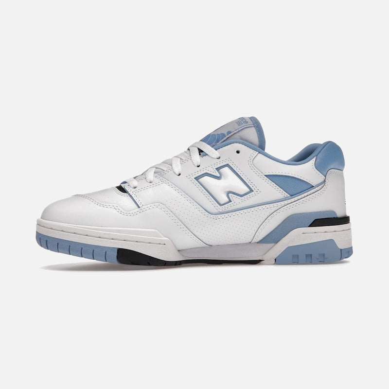 New Balance 550 Unc White University Blue