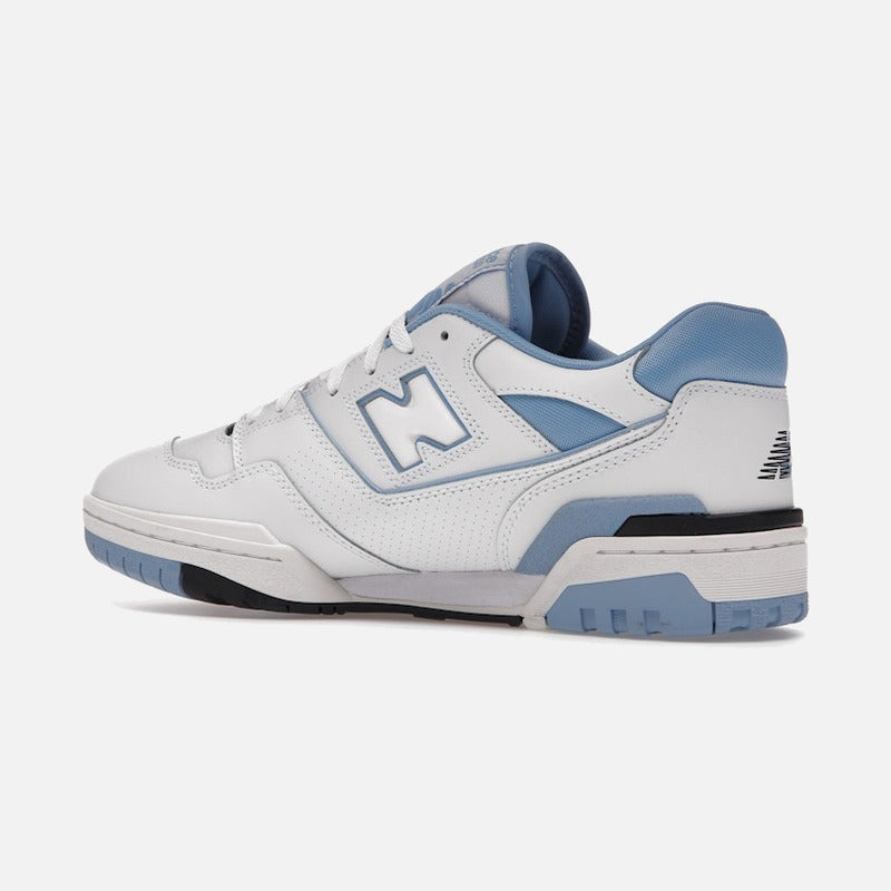 New Balance 550 Unc White University Blue