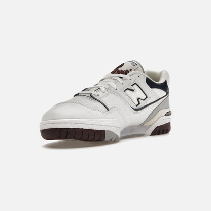 New balance 550 white natural indigo burgundy