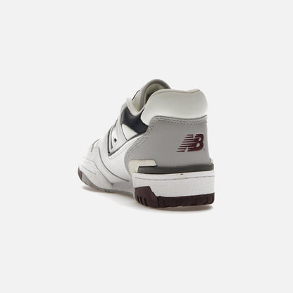 New balance 550 white natural indigo burgundy