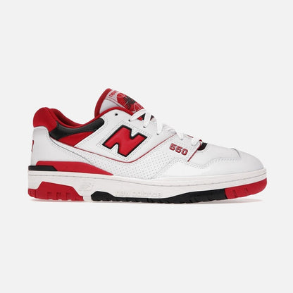 new balance 550 white red