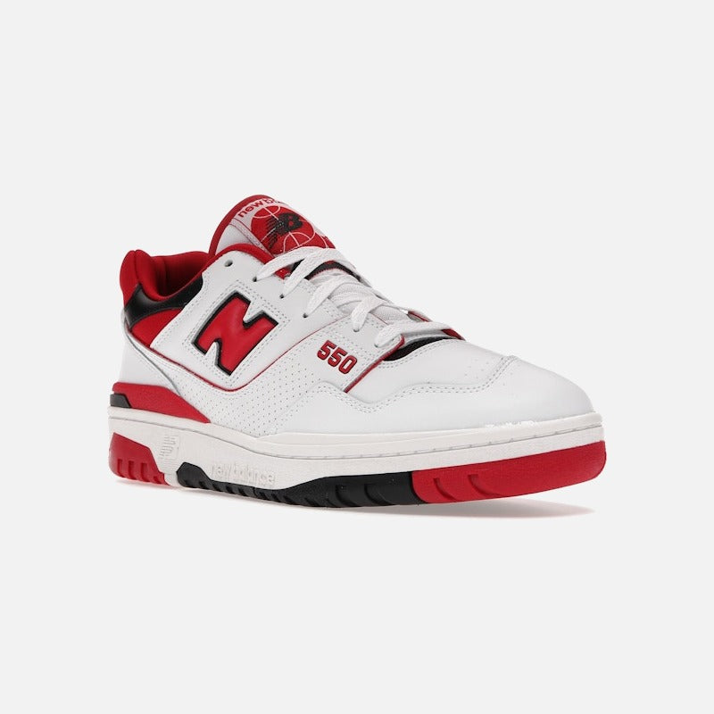 new balance 550 white red