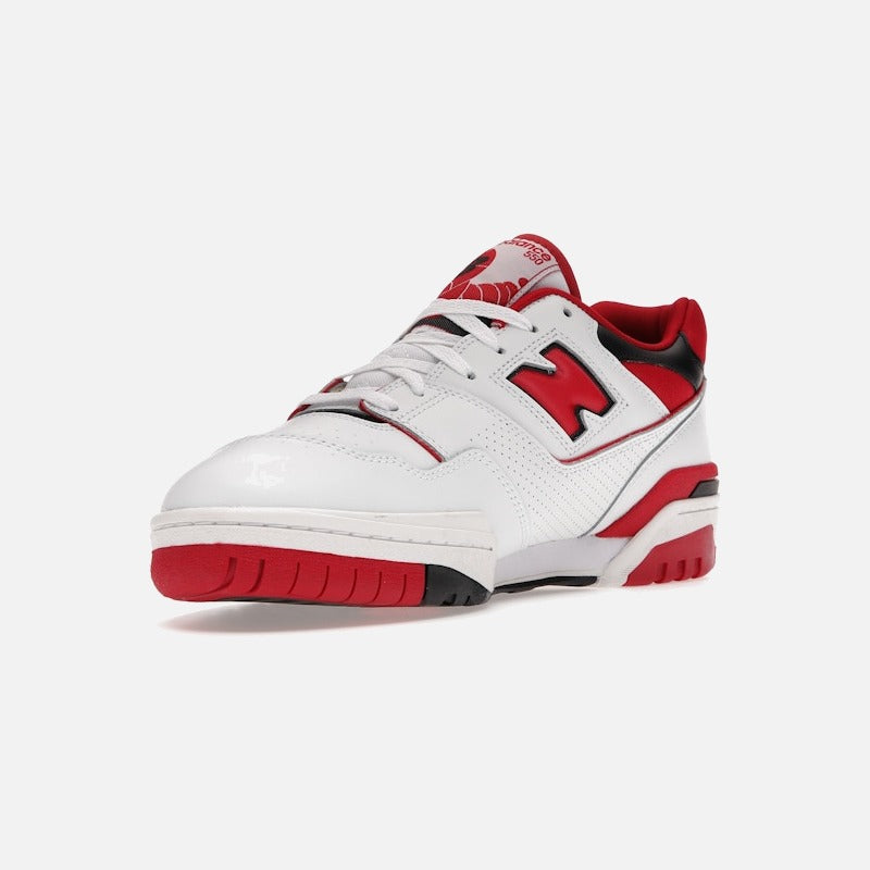 new balance 550 white red