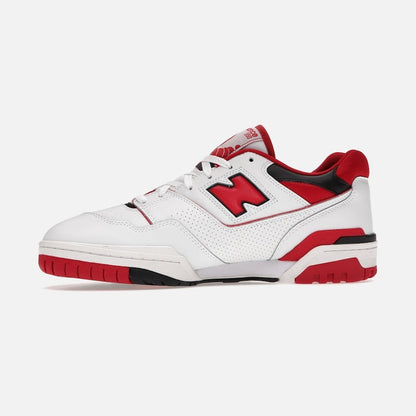 new balance 550 white red