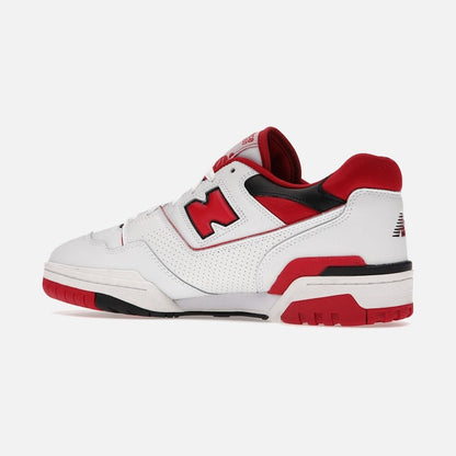 new balance 550 white red