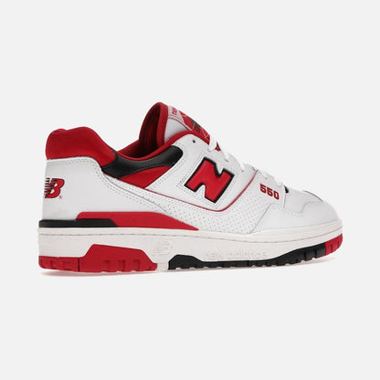 new balance 550 white red
