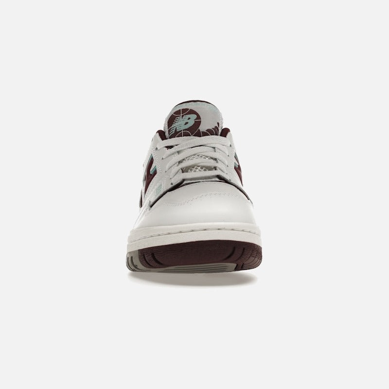 new balance 550 burgundy cyan