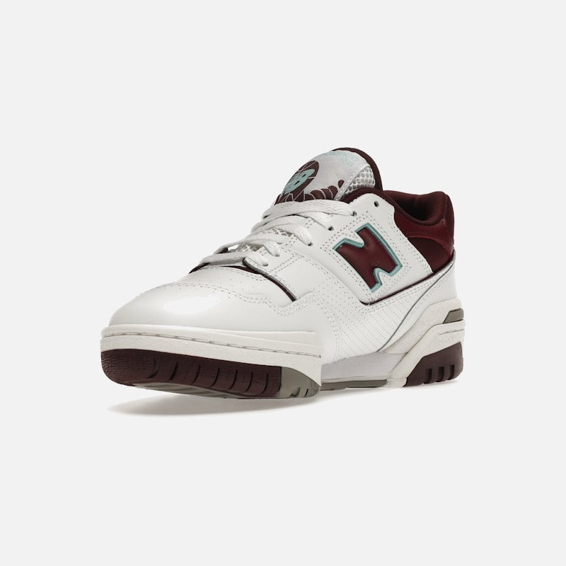 new balance 550 burgundy cyan