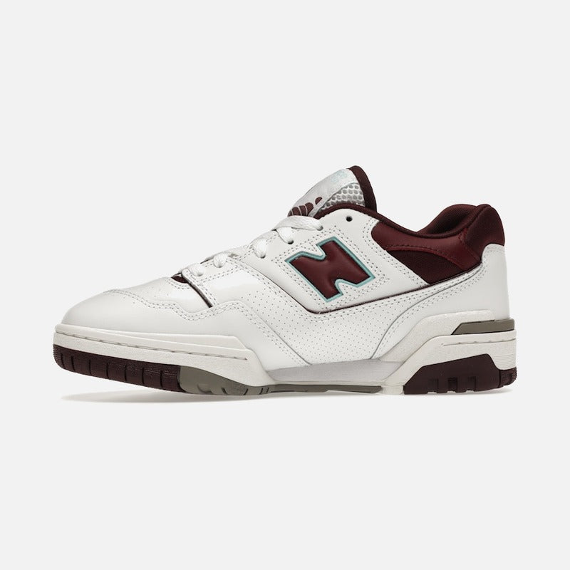 new balance 550 burgundy cyan
