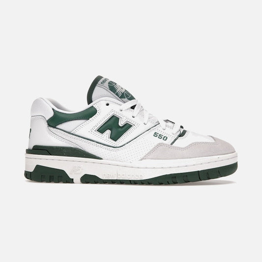 new balance 550 white green