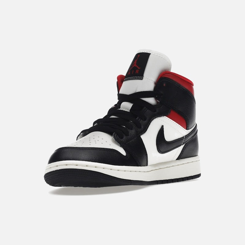 jordan 1 mid gym red panda (w)