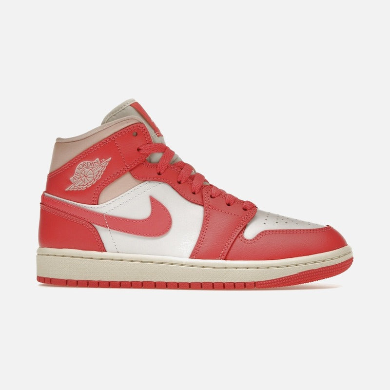 Jordan 1 Mid Strawberries And Cream (Women's)