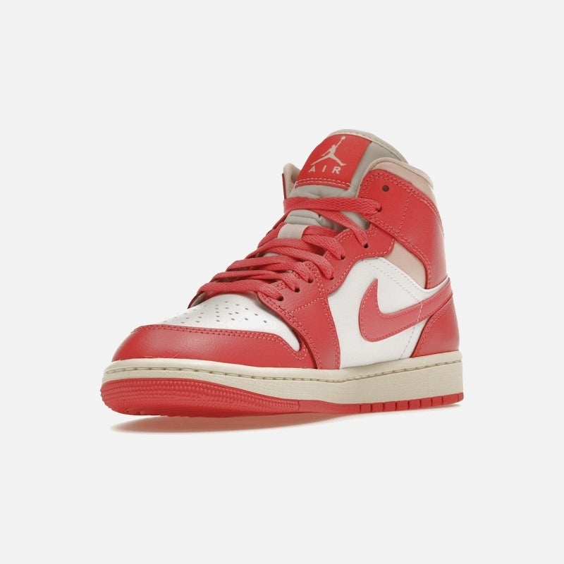 Jordan 1 Mid Strawberries And Cream (Women's)