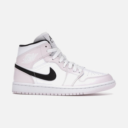 jordan 1 mid barely rose (w)