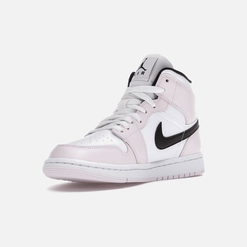 jordan 1 mid barely rose (w)