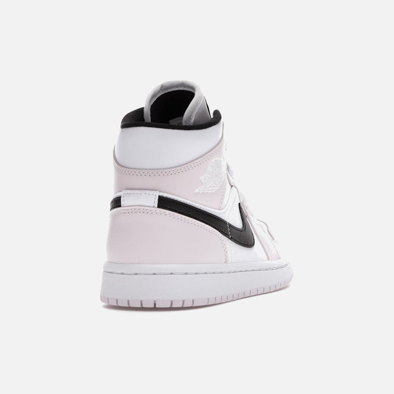 jordan 1 mid barely rose (w)