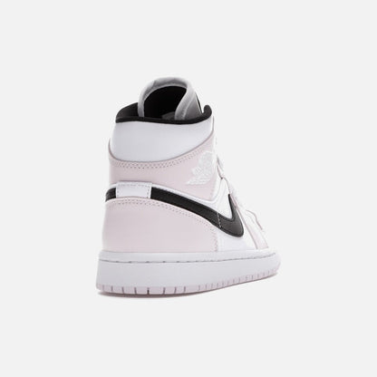 jordan 1 mid barely rose (w)