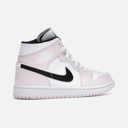 jordan 1 mid barely rose (w)