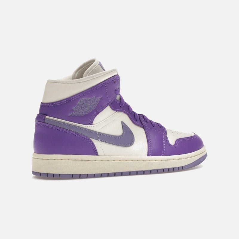 Jordan 1 Mid Action Grape (Women's)