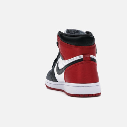 Jordan 1 Retro High Satin Black Toe (women's)