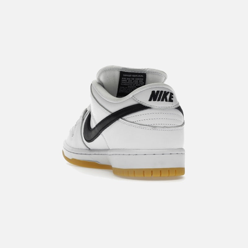 nike sb dunk low white gum