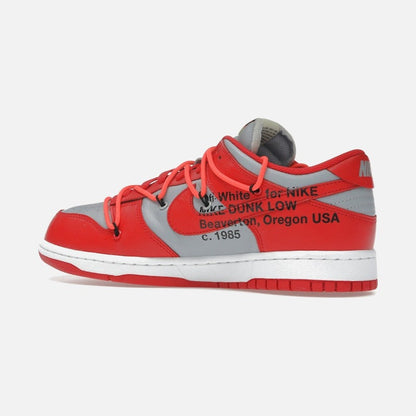 Nike Dunk Low Off-White University Red