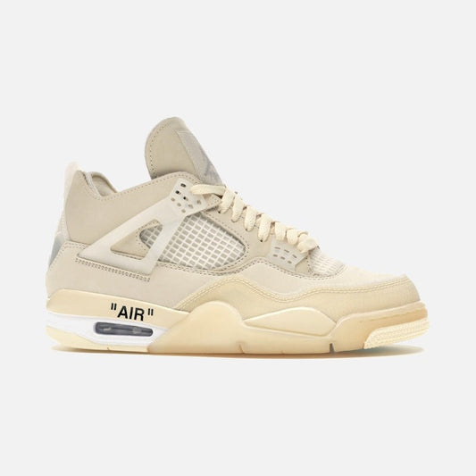 jordan 4 retro off-white sail (w)