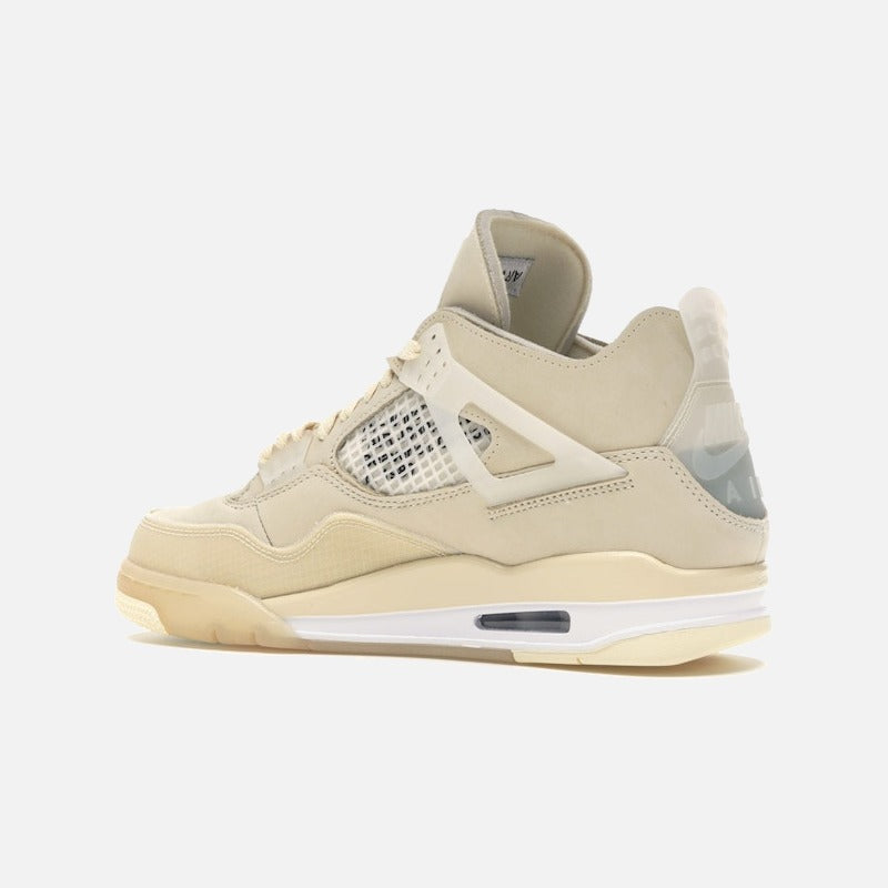 jordan 4 retro off-white sail (w)