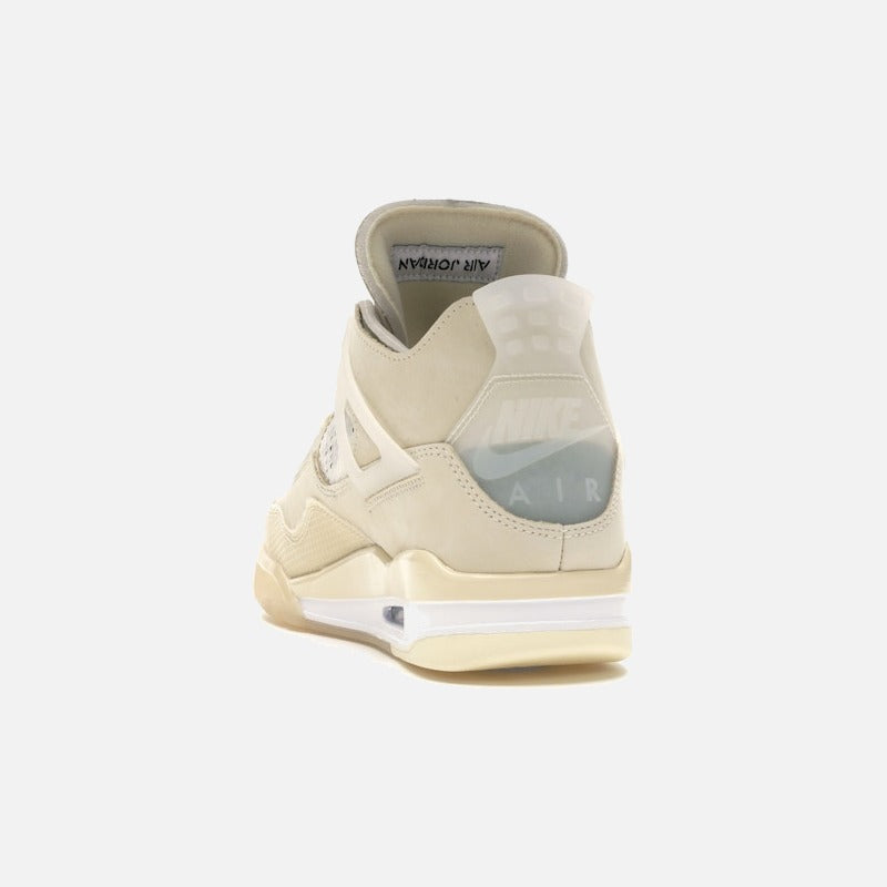 jordan 4 retro off-white sail (w)