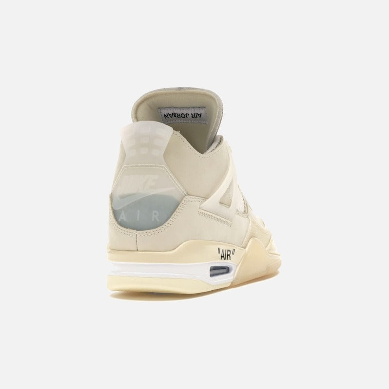 jordan 4 retro off-white sail (w)