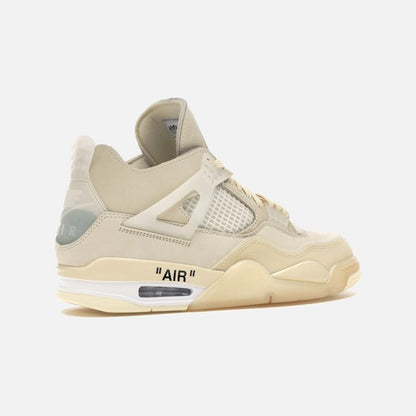 jordan 4 retro off-white sail (w)