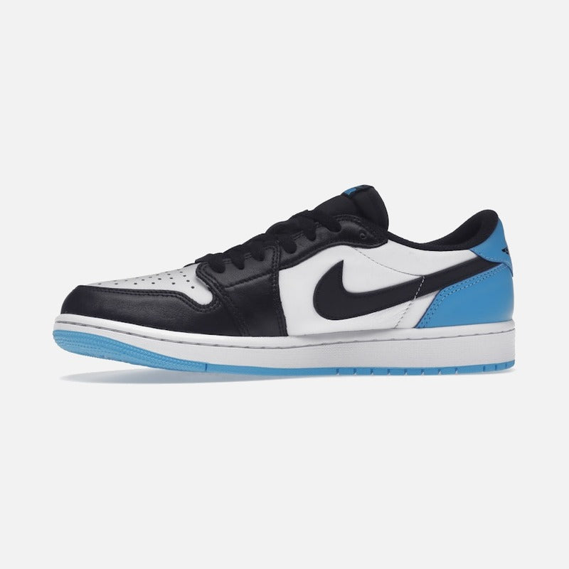 jordan 1 retro low og black dark powder blue