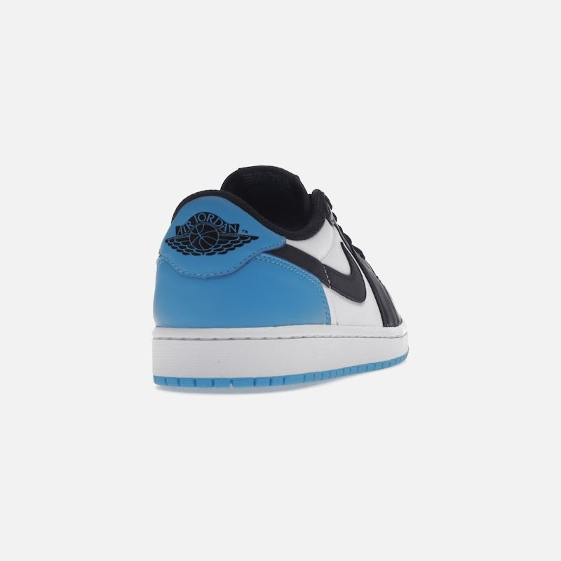 jordan 1 retro low og black dark powder blue