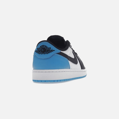 jordan 1 retro low og black dark powder blue