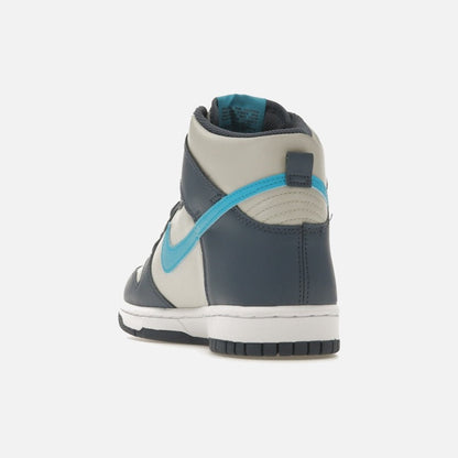nike dunk high light bone diffused blue (gs)