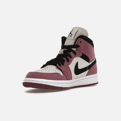 jordan 1 mid se light mulberry (w)