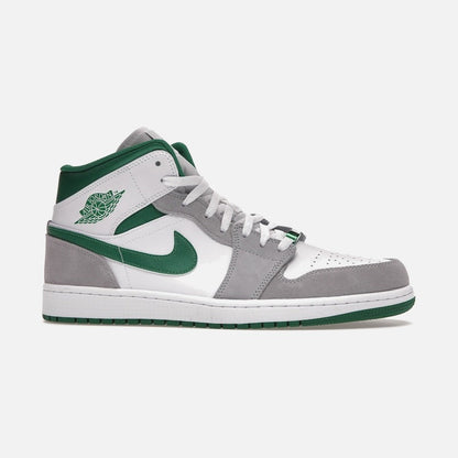 Jordan 1 mid grey green