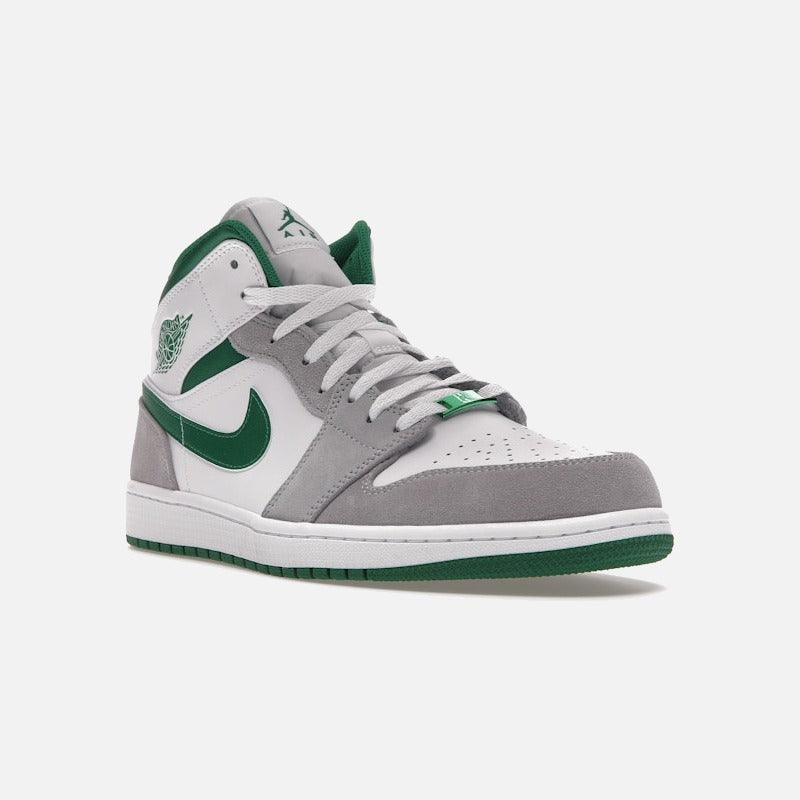 Jordan 1 mid grey green