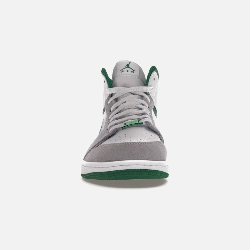 Jordan 1 mid grey green