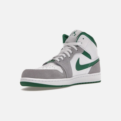 Jordan 1 mid grey green