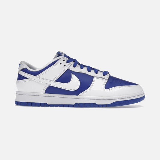 nike dunk low racer blue white