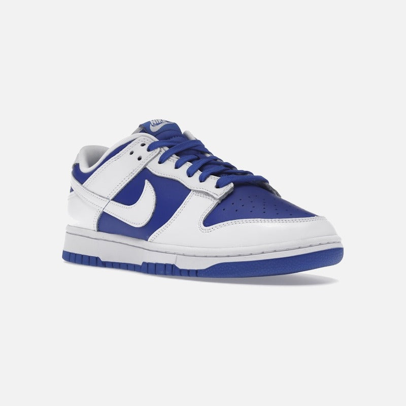 nike dunk low racer blue white
