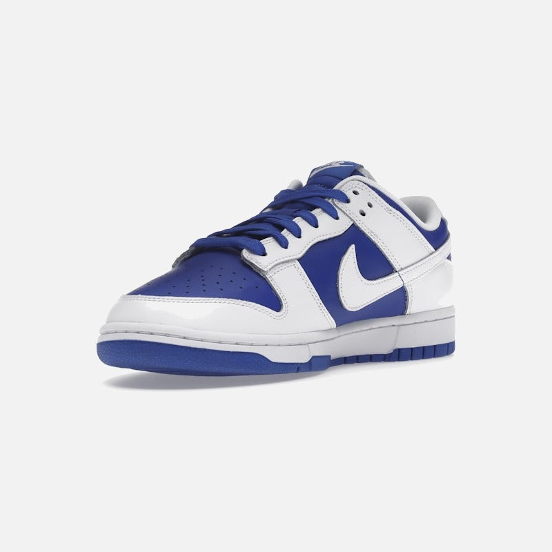 nike dunk low racer blue white